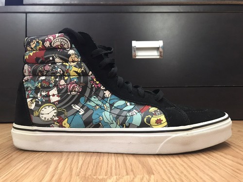 alice in wonderland vans size 8