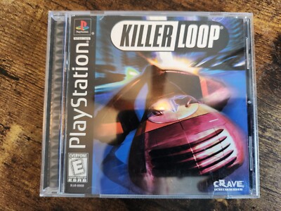Killer Loop (Playstation 1, PS 1, 1999) Complete in Box, CDs, Manual - CIB