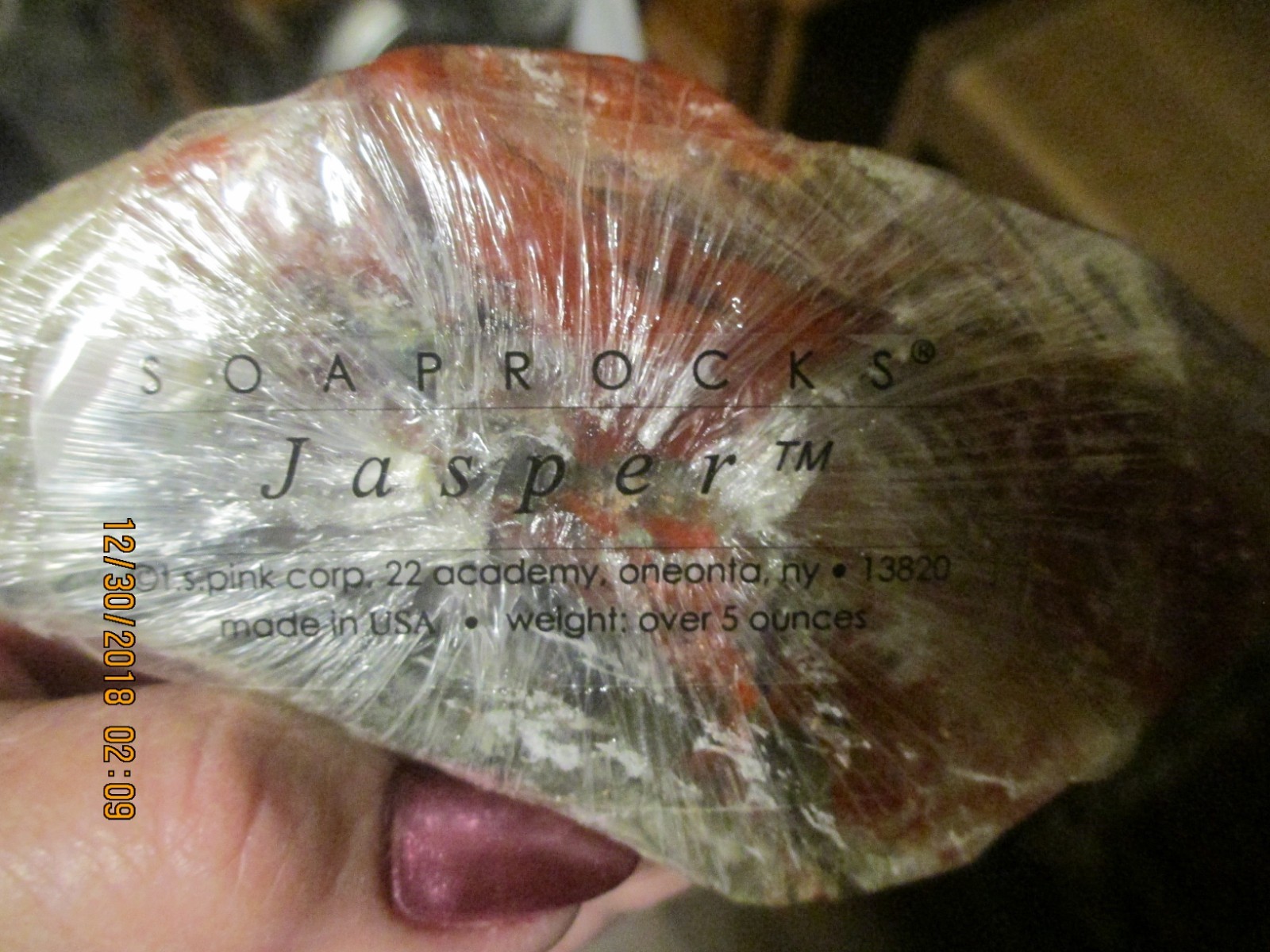 T S Pink ~SOAP ROCK ~JASPER~SMOKEY QUARTZ