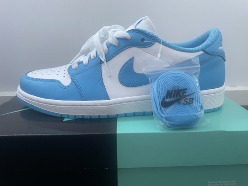 ERIC KOSTON x NIKE ☆ Air Jordan 1 Low Skateboarding UNC Jordan 1 Low SB x Eric Koston UNC Powder Blue 2019 US10 | eBay