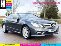 2010 Mercedes-Benz E Class 1.8 E200 CGI BlueEfficiency Sport Cabriolet 2dr Petro