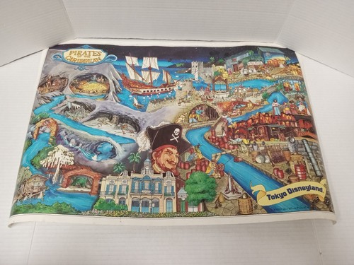 レトロ　Tokyo Disneyland マップポスター 東京ディズニーランド 地図 マップ ポスター レトロ② - メルカリ