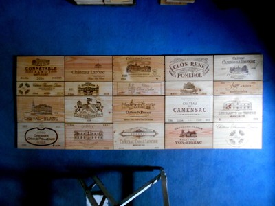 Lot D'estampes Sur Le Thème Du Vin - Vintage - Occasion - Sans Marque