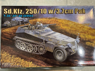 Dragon 1:35 '39-'45 Series Sd.Kfz.250/10 w/3.7cm PaK NIOB! 