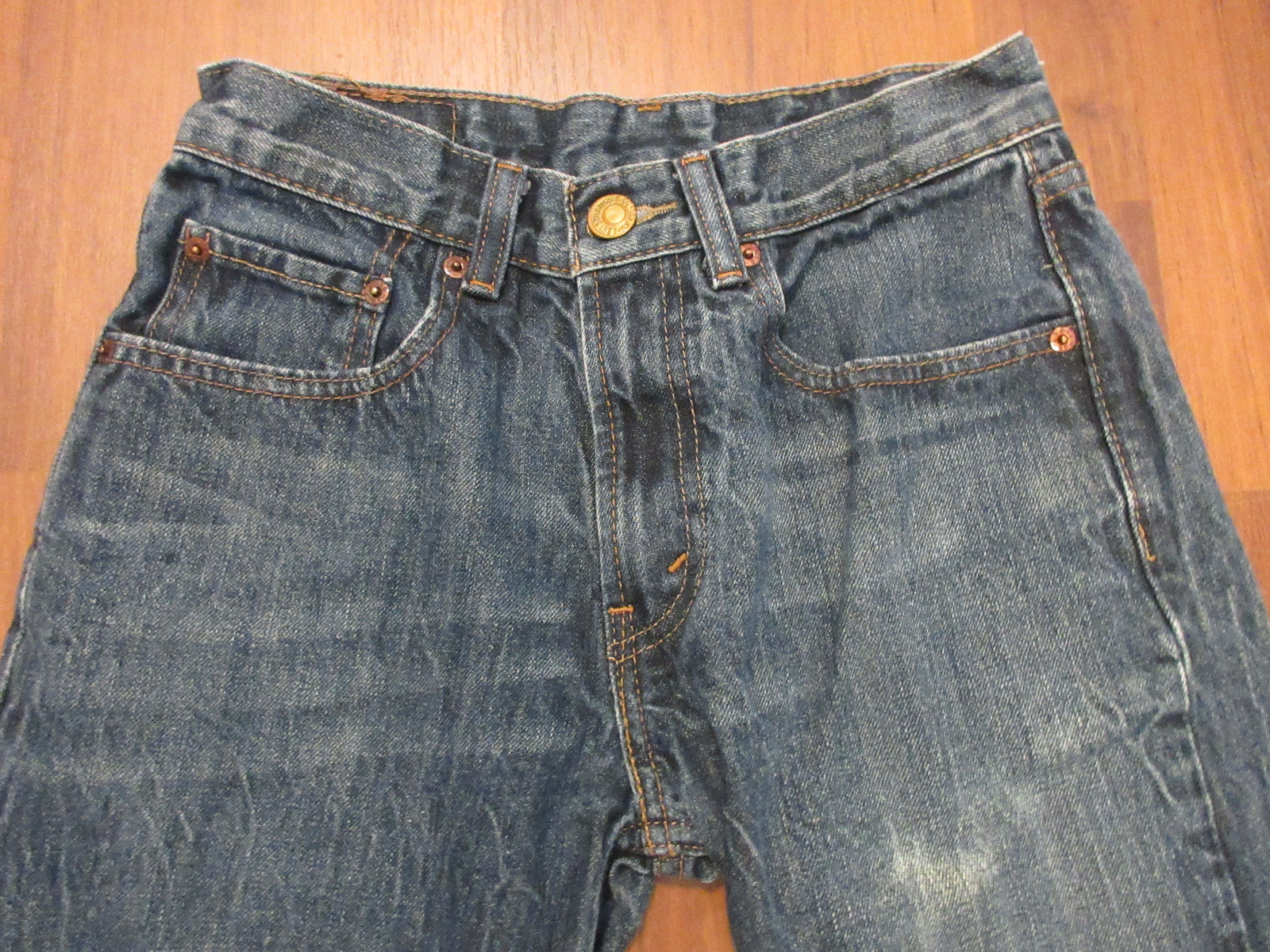 Kids Levis 514 Straight Leg Jeans Size 16 Regular Excellent #S1