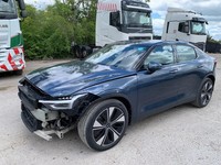 2022 72 REG POLESTAR 2 EV LONG RANGE 408 PERFORMANCE DUAL 4Wd DAMAGED SALVAGE