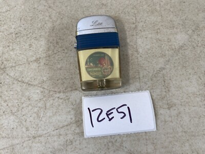 1961 Scripto Vu Kansas Centennial Vintage Lighter Lee 12E51