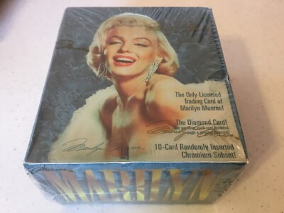 1993 Marilyn Monroe Trading Card Hobby Box 36 Packs Sport Time FACTORY SEALED!