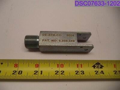 Qty = 2: Destaco Straight Line Action Clamp THREADED BODY ONLY 6004