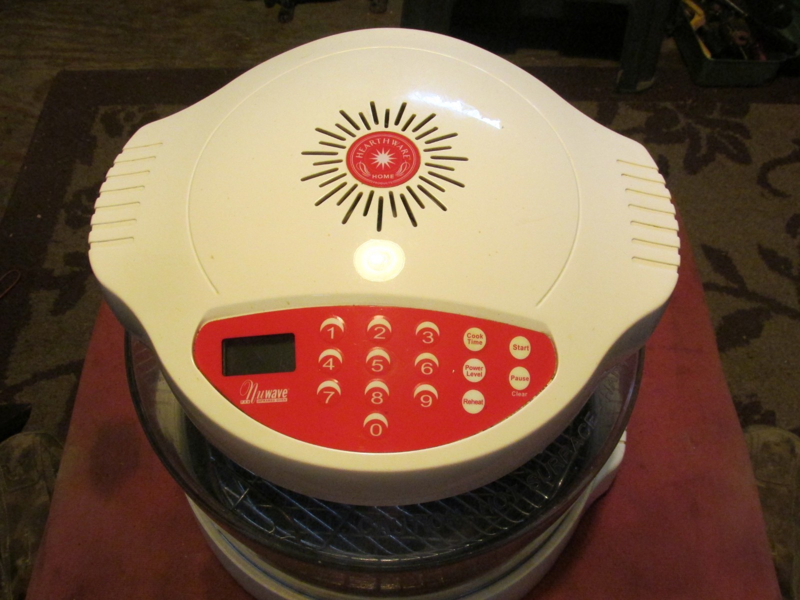 NUWAVE INFRARED OVEN WHITE/RED DIGITAL