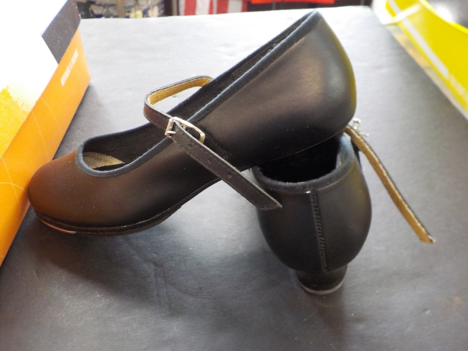 New Bloch S0323L Black X Showtapper Tap Shoes Size 4 (A)