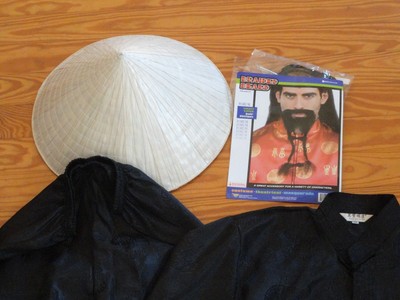 Asian Chinese Sampan Rickshaw Costume