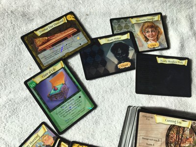 Harry Potter TCG CCG Base Set  - 121 Cards Total - (5 Foil/Holo Foil Cards) NEW!