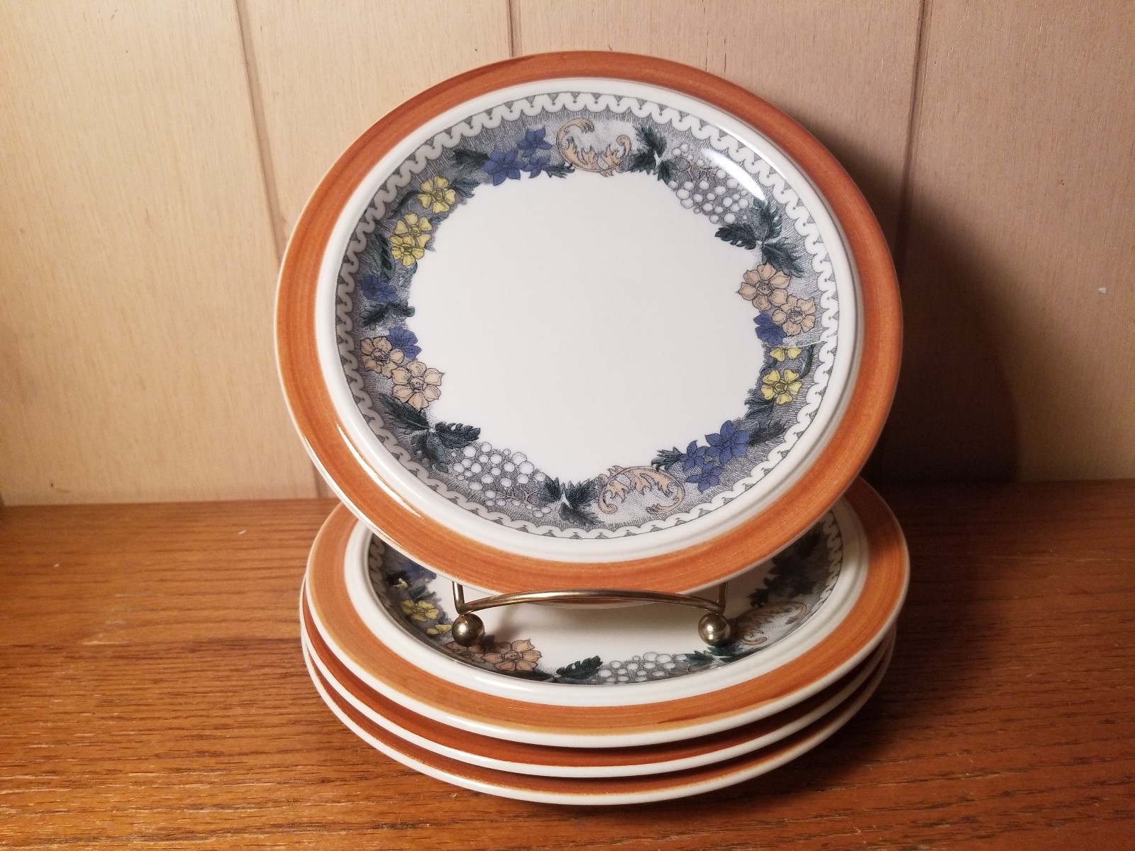 Large LOT *GOEBEL COUNTRY BURGUND BAVARIA Germany 26 pcs 5 4-pc settings + More!