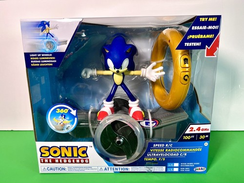2024 JAKKS Sonic the Hedgehog - Sonic Speed RC Toy (Lights