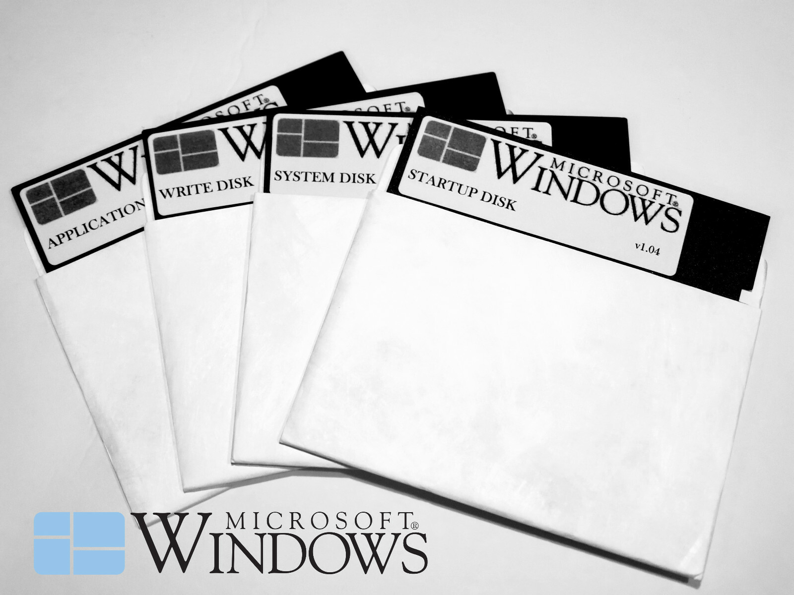 Windows 1.04 Installer for IBM-PC Compatibles on (7) DD Windows 1.04 Installer for IBM-PC Compatibles on (7) DD
