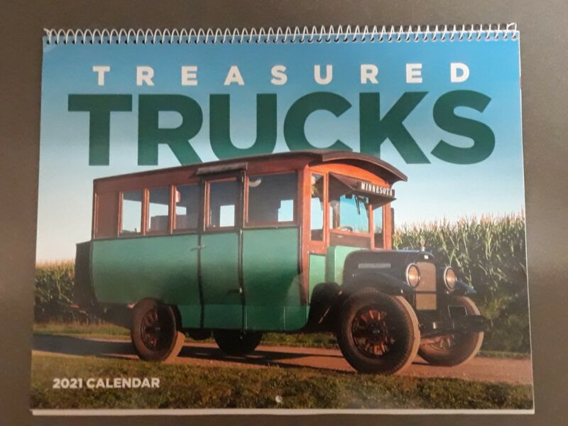 Treasured Trucks - 2021 Calendar - VINTAGE ANTIQUE TRUCKS - 2021 Calendar