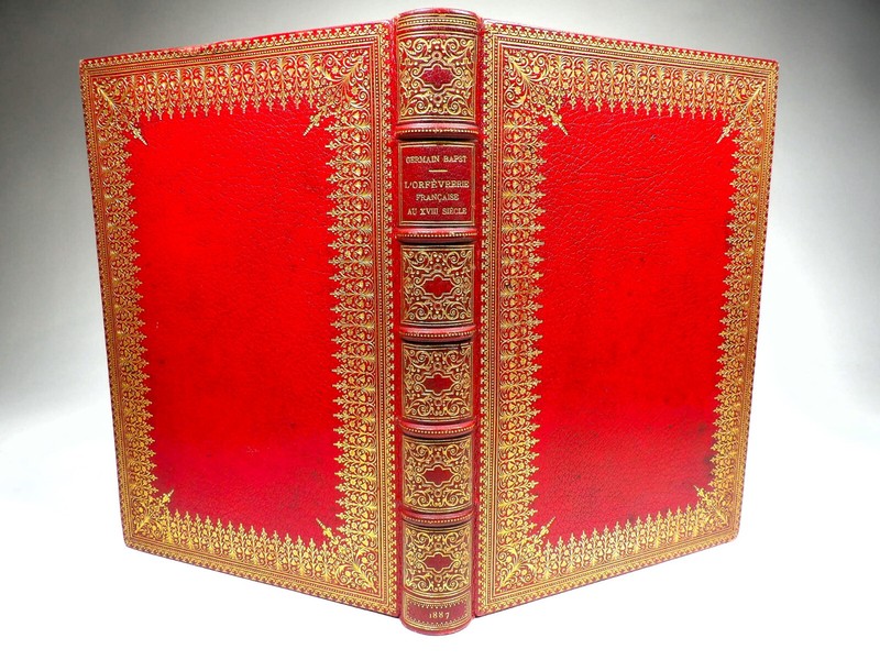 Bapst Etudes OrfÃ¨Vrerie FranÃ§Aise Les Germain Superbe Reliure SignÃE Lemardeley