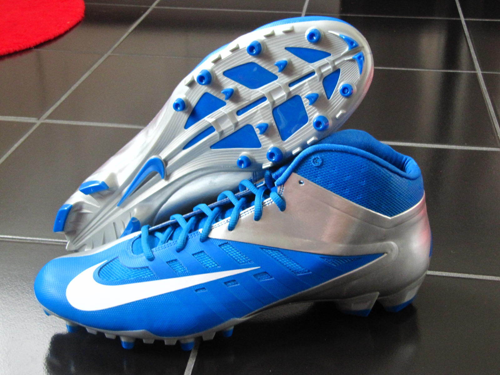 first football cleats