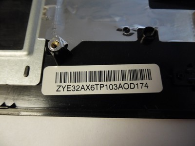 Compaq Presario CQ62-225NR Touchpad Palmrest + Speakers 32AX6TATP10 (E65-21)