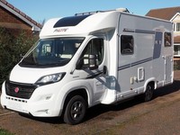 2021 Pilote Exclusive Edition P650GJ Essentiel twin bed motorhome with garage