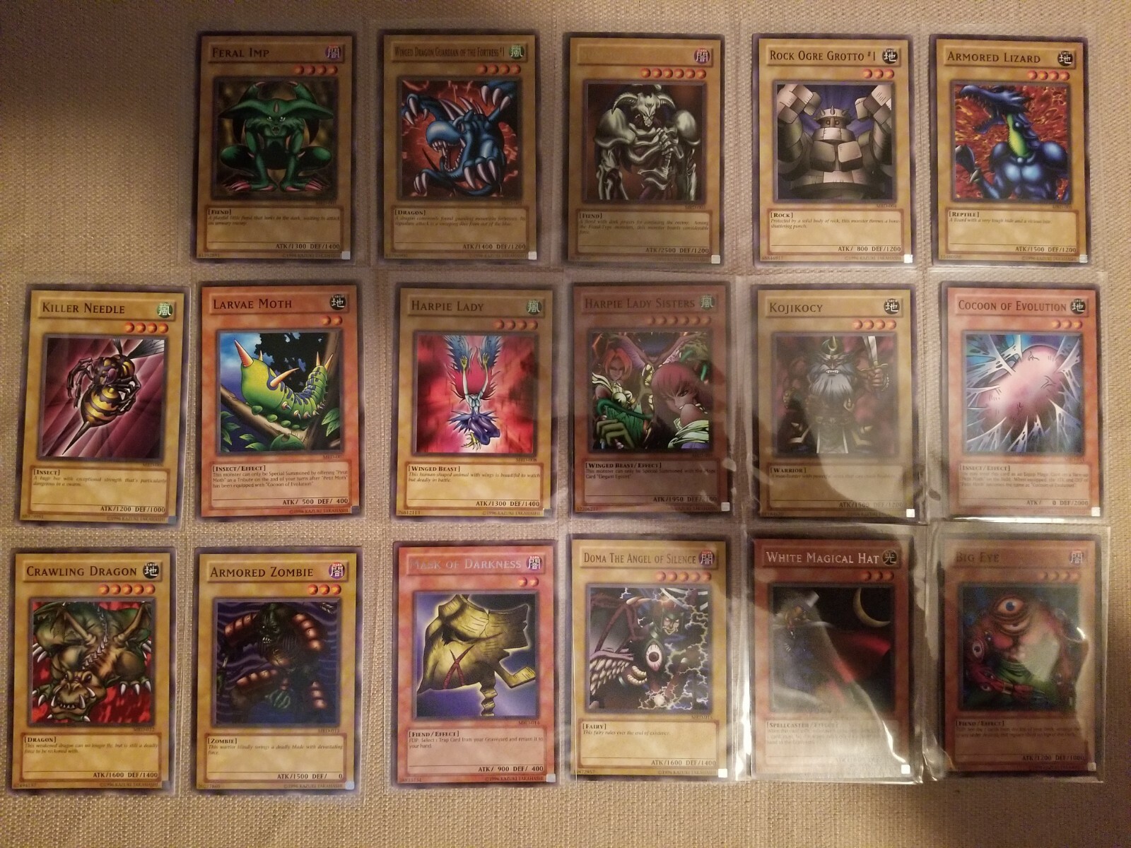 Yu-Gi-Oh Metal Raiders Near Complete Set 142 unlimited English cards. Mint/NM