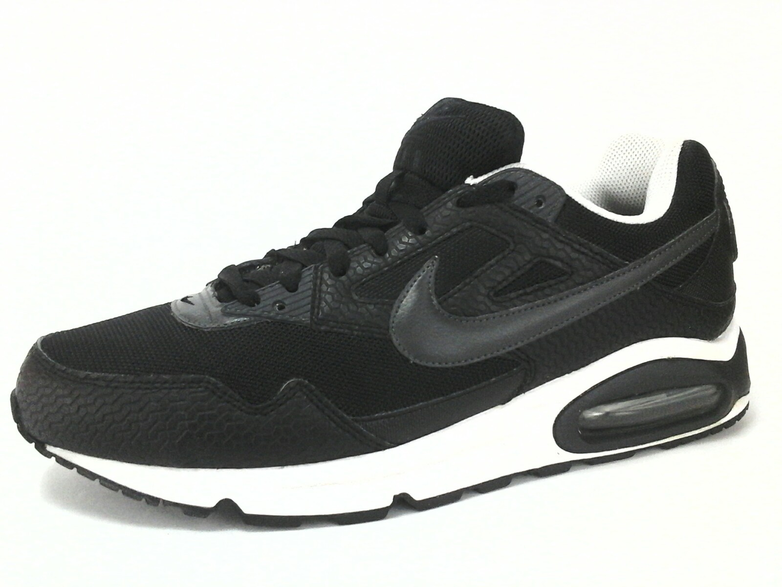 mens nike air black and white