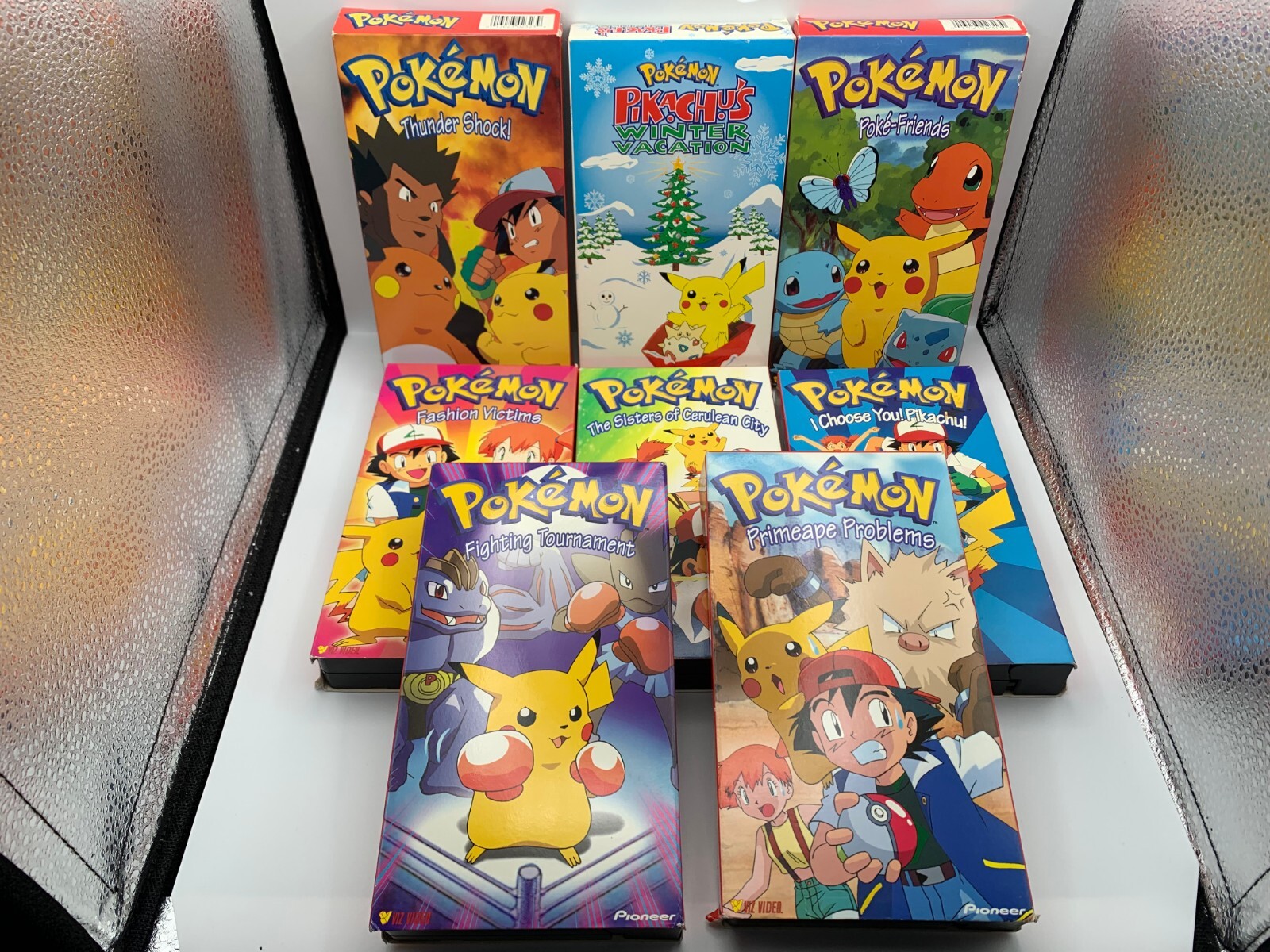 ジムバトルコンプリートパック マサラタウン編 バッジ&VHSビデオ ジムバトルコンプリートパック マサラタウン編 バッジ&VHSビデオ