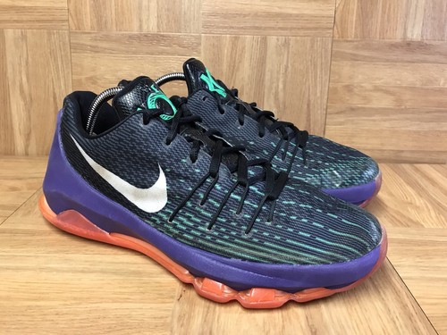 RARE🔥 Nike KD 8 VIII Black Purple Green Red Joker Vinary Sz