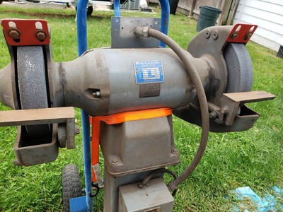 Grinders Bench Grinder Buffer 8 3 4 Hp Low Vibration 3600 Rpm