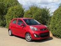 2015 64 KIA PICANTO 1.25 3 5 DOOR HATCHBACK AUTOMATIC RED 23,000 MILES