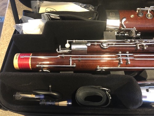 FOX 240 BASSOON, High D+E Key Manufactured 2018 Red Maple Wood