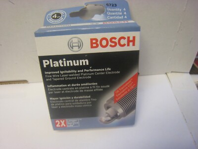 New Lot of 4 Bosch 6723 Platinum Plugs HR8DPP30X
