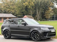 2020 [20] LAND ROVER RANGE ROVER SPORT SVR 5.0 V8 S/C [575] 5DR AUTO BLACK PPF