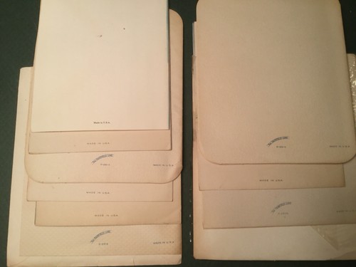VINTAGE LOT OF TEN HAPPY BIRTHDAY GREETING CARDS UNUSED