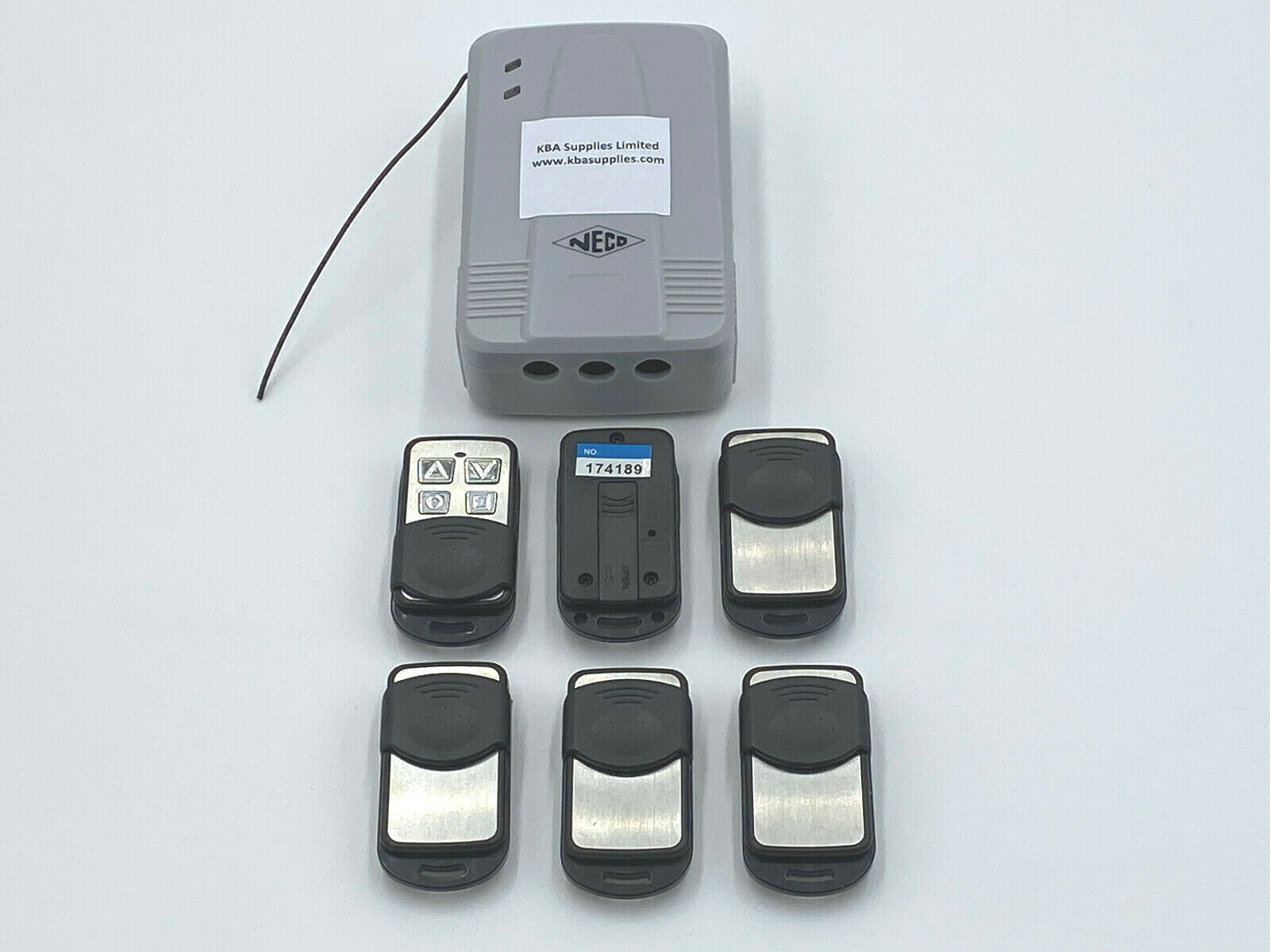 Neco Eco Mini Remote Control System Roller Shutters + 6 Remotes (MK1