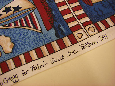I Love America Fabric - Fabri-Quilt  #391 - Lisa Seely - Ro Gregg - 2 Yards