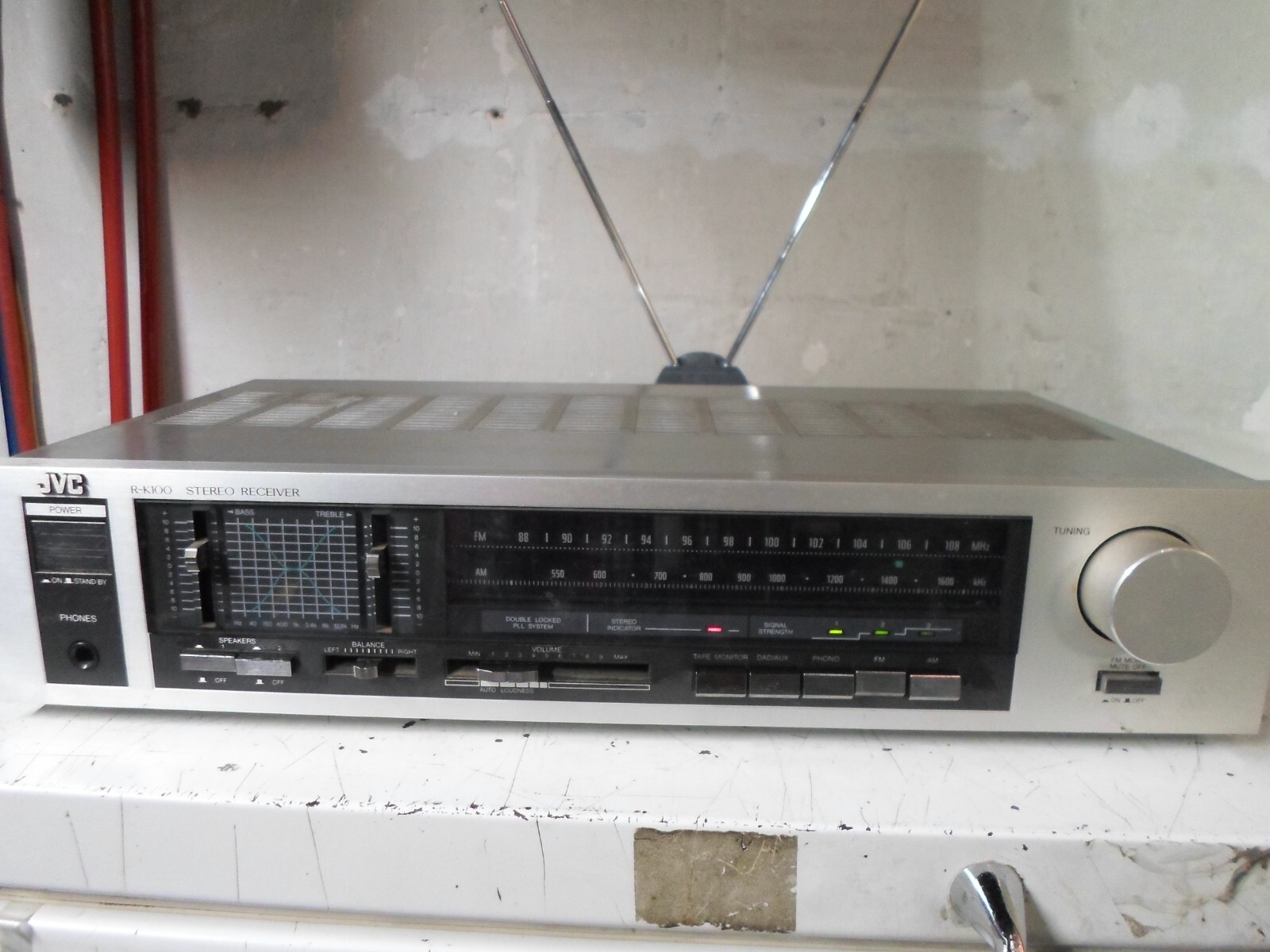 Vintage JVC R-K100 Stereo Receiver Silver HiFi Separate | eBay Vintage JVC R-K100 Stereo Receiver Silver HiFi Separate | eBay