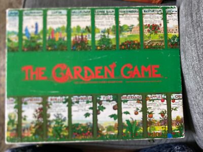The Garden Game 1984 Award Retro Koffer Brettspiel Sarah Ponsonby England 2 Ed.