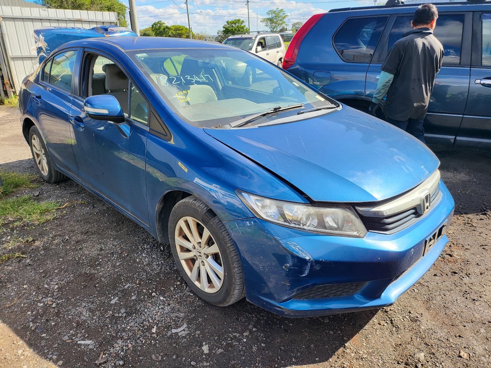 Honda Civic Left Rear Door Window Regulator 9th Gen 02/2012-04/2016 - thumbnail 3