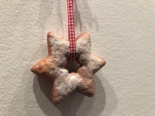 Weihnachten Tannenbaumdeko Weihnachtsdekoration Hänger Stern Lebkuchen