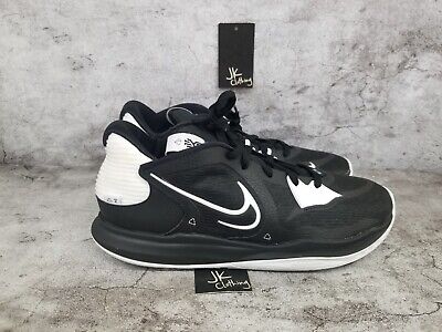 Men's 12 Nike Kyrie 5 Low TB Black White Basketball Shoes DO9617 ...