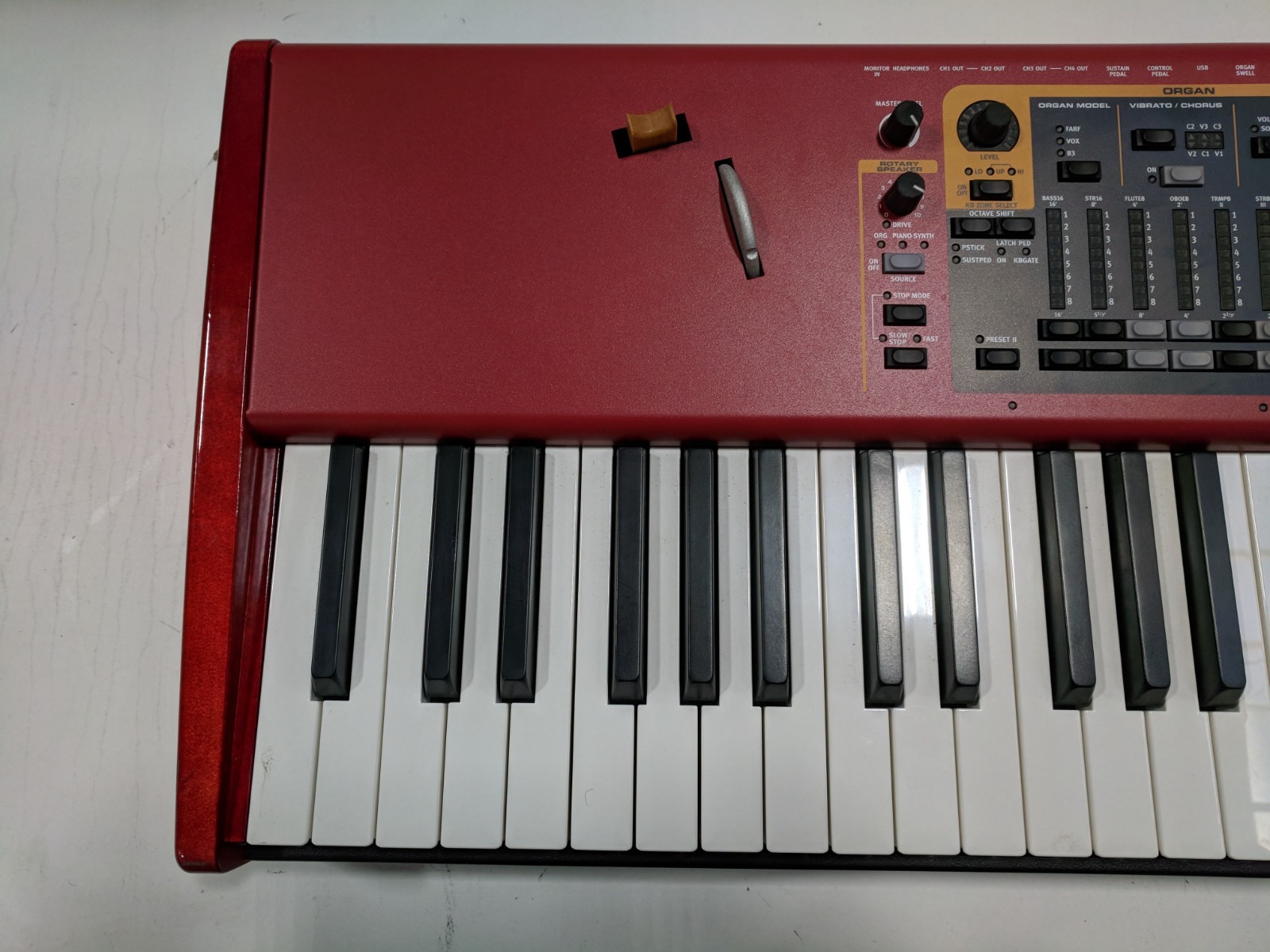 Nord Stage 2 EX HP76 76 Key Lightweight Hammer Action Piano Keyboard TESTED