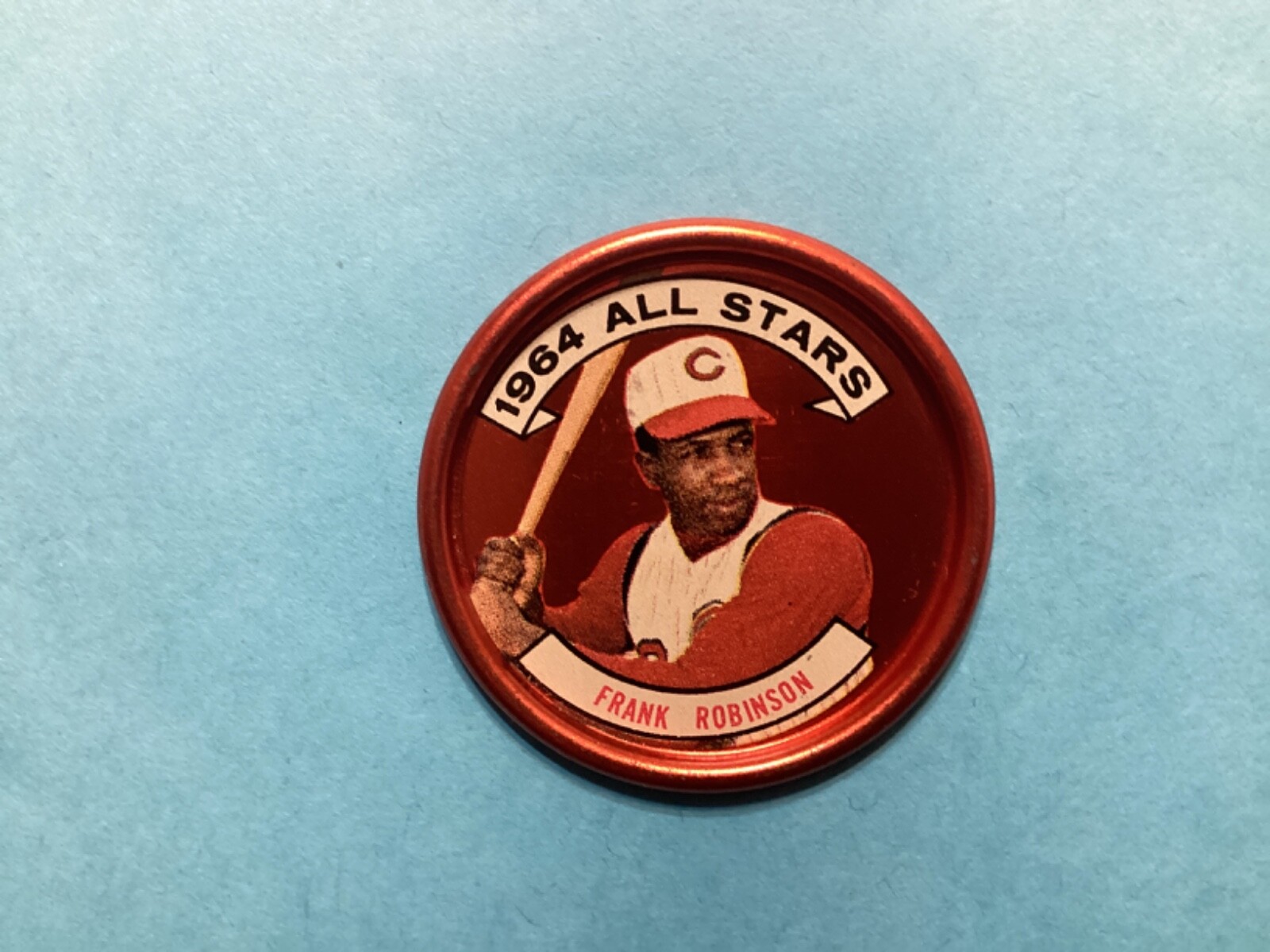 ドリカム　The Swinging Star MD 1964 Topps Coins FRANK ROBINSON ALL STAR #154 Cincinnati