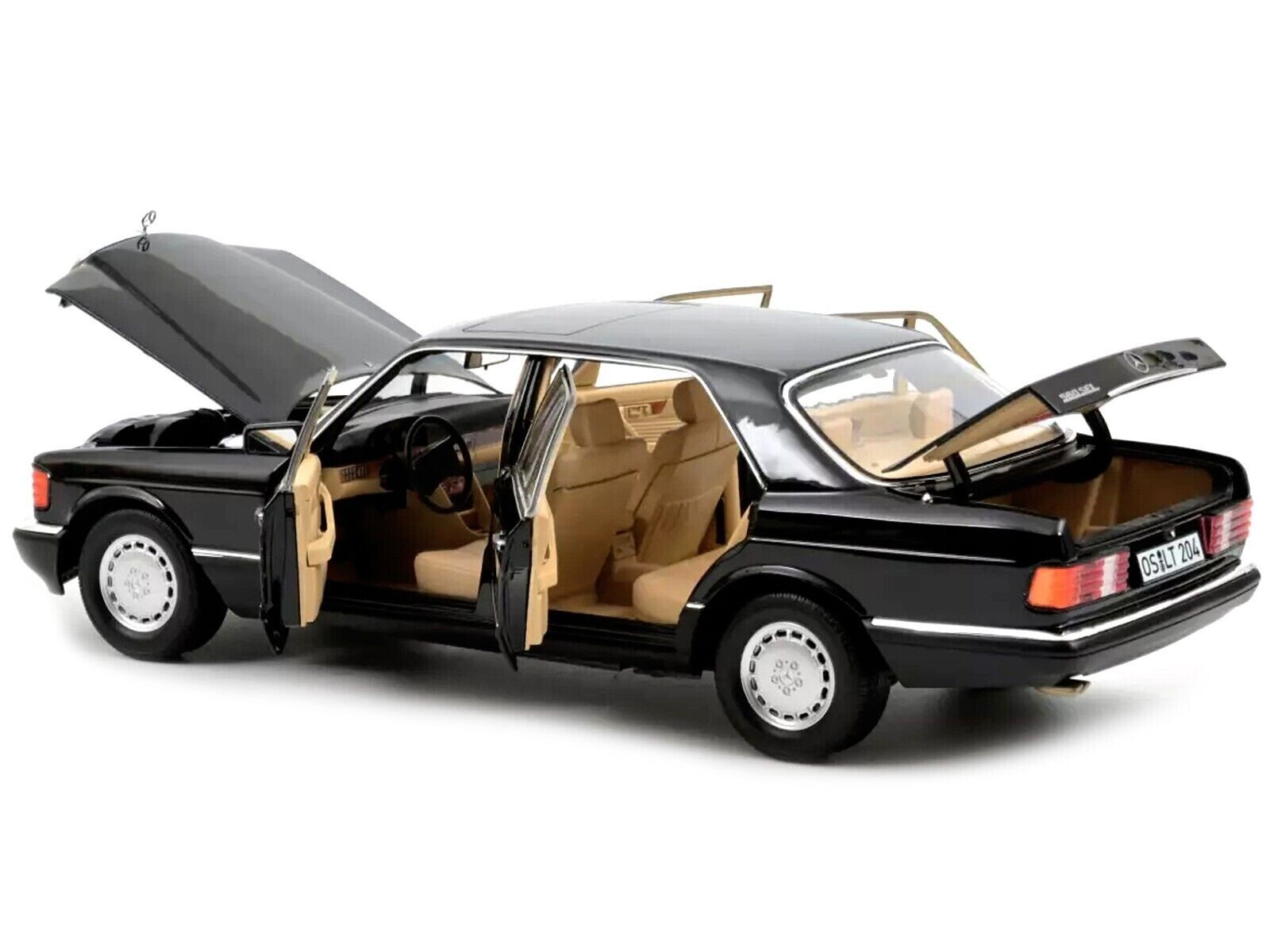 1/18 NOREV ベンツ560SEL ダークブルー 1/18 NOREV ベンツ560SEL ダークブルー Mercedes-Benz 560 SEL