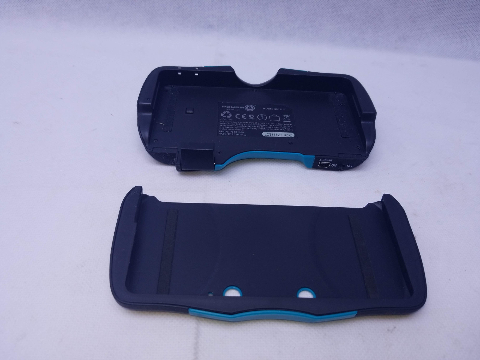 Nintendo 3DS Extended Battery Case Power Bank Rechargeable 1500mAh and Stylus