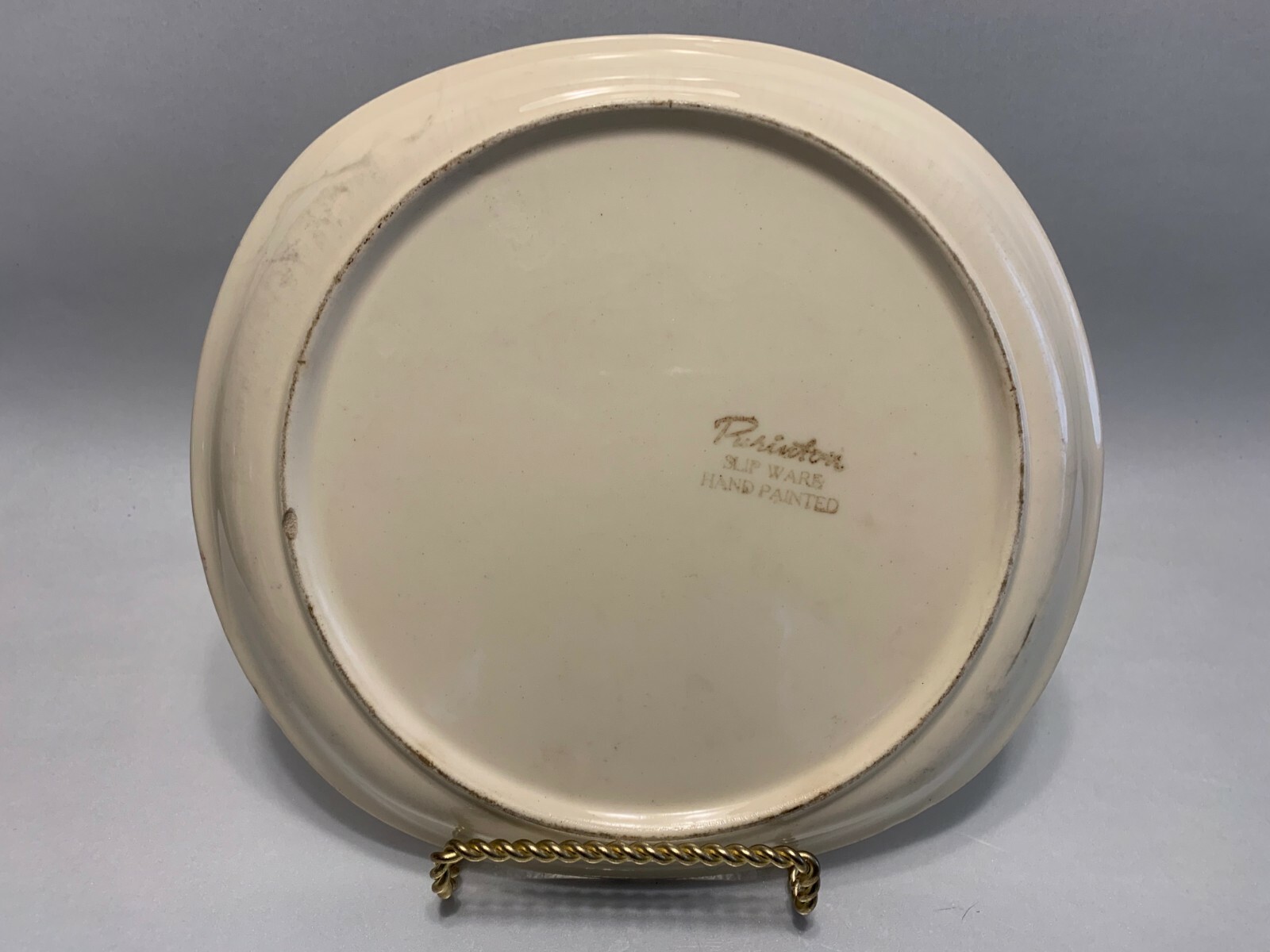 Purinton Pottery Slip Ware Apple Pattern Plates & Sugar Bowl