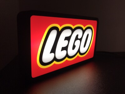 Lego 3d Printed Led Sign