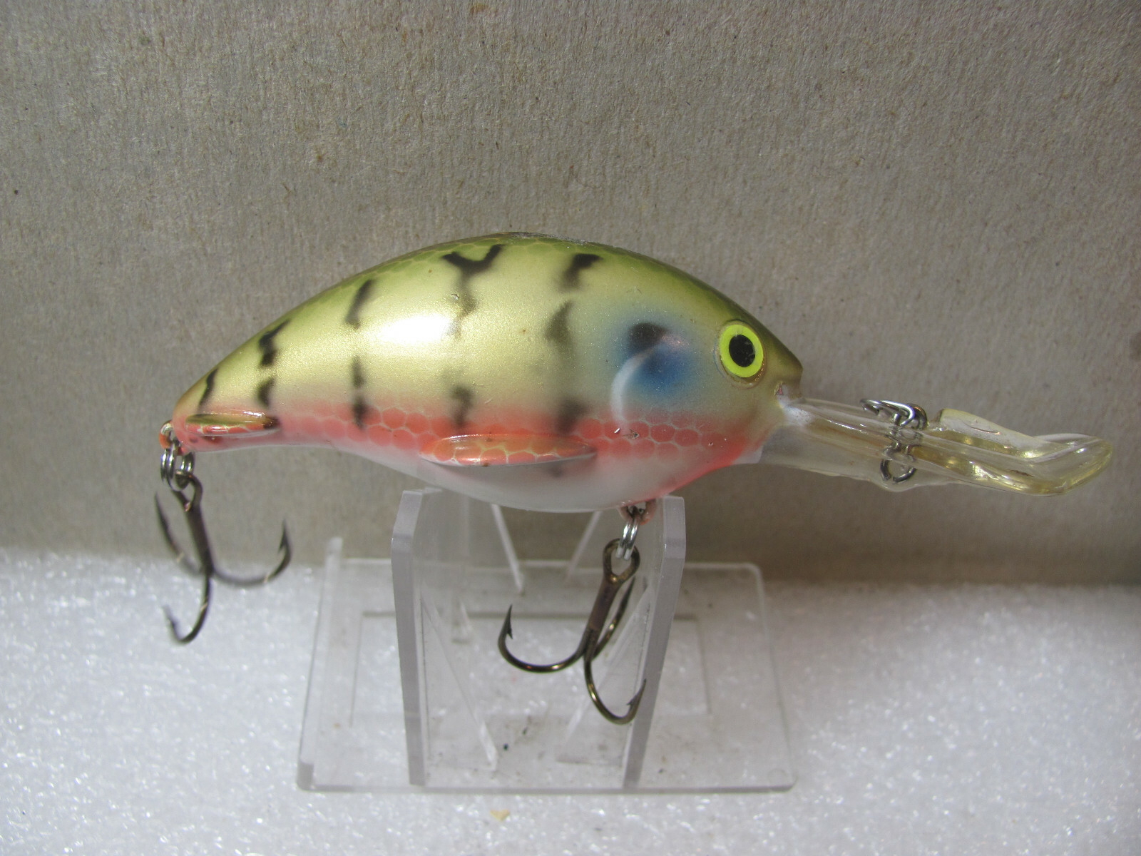 Beautiful Luhr Jensen Brush Baby; 1/2 oz. in a Golden Perch Color EX