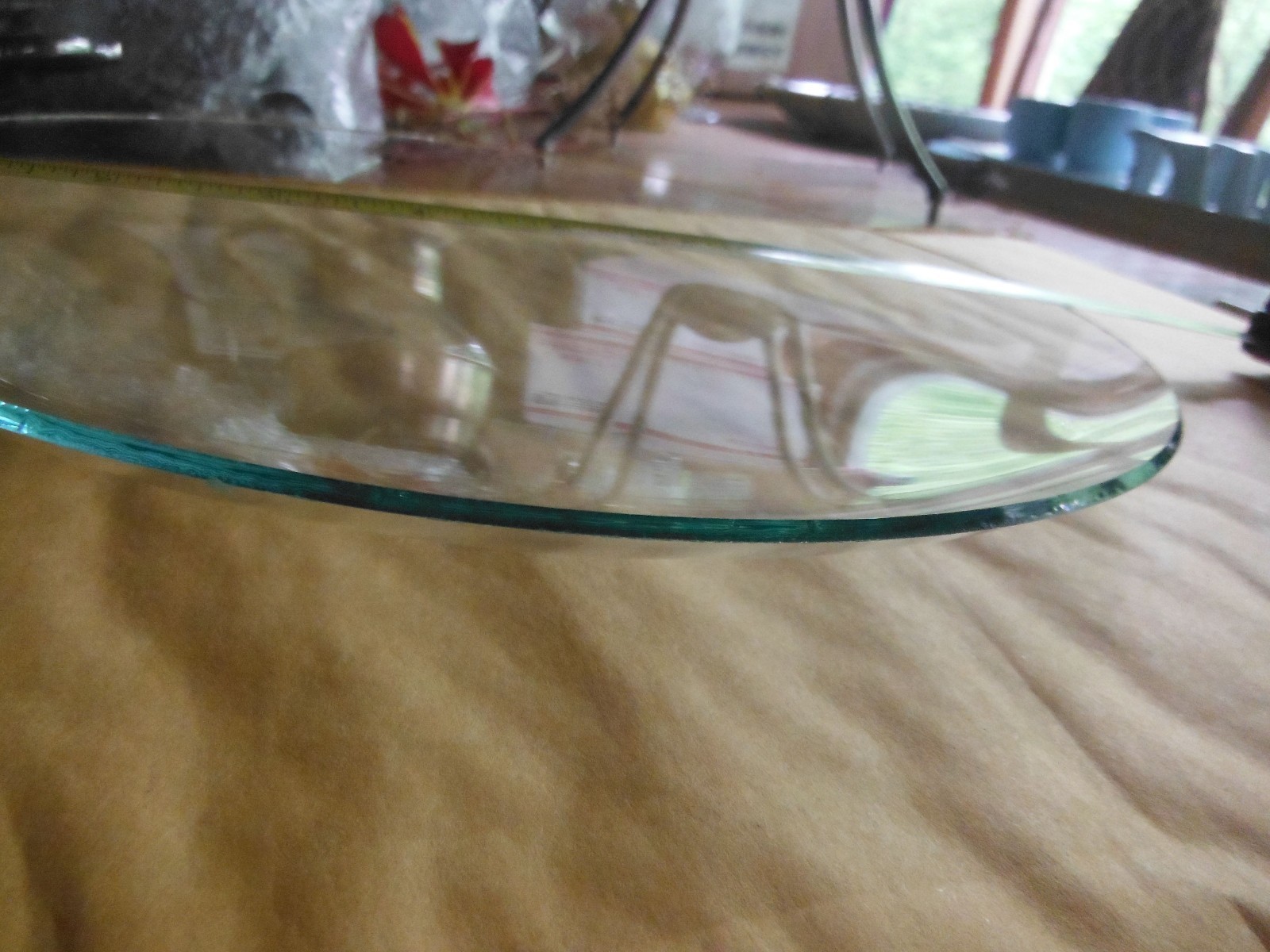 Vintage Round Convex Replacement Glass for Clock 9 1/2” 24cm.  Diameter